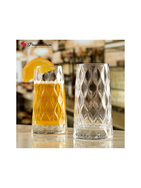 Pasabahce Set of Glasses Water / Cocktail/Drinking made of Glass 6pcs