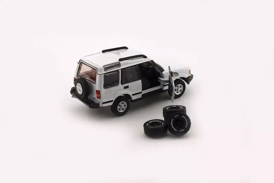 Макет Автомобил Land Rover Discovery 1 Бял 1998 1:64 BM Creations