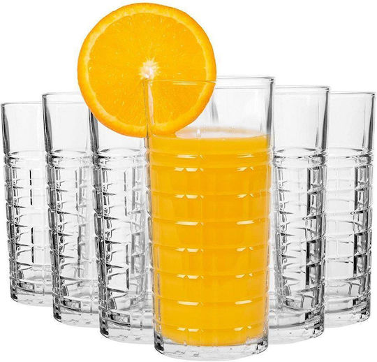 Gurallar Set de pahare pentru apa din Sticlă 356ml 6buc