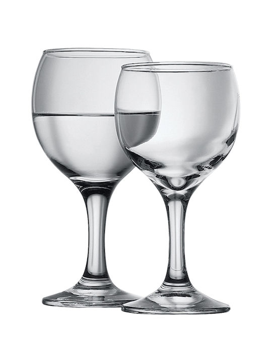 Pasabahce Set de pahare pentru Vin Alb din Sticlă Cu picior 6buc