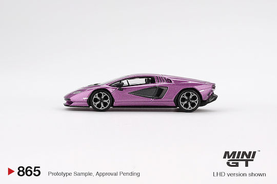 Macheta Auto Lamborghini Countach Lpi 800-4 Viola 30th 2023 1:64 Mini Gt Mgt00865-l