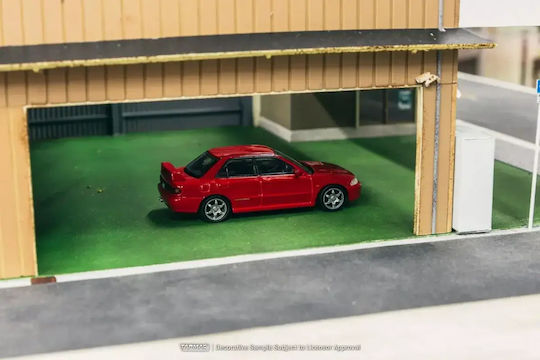 Modelauto Mitsubishi Lancer GSR EVO Rot Maßstab 1:64 Tarmac Works