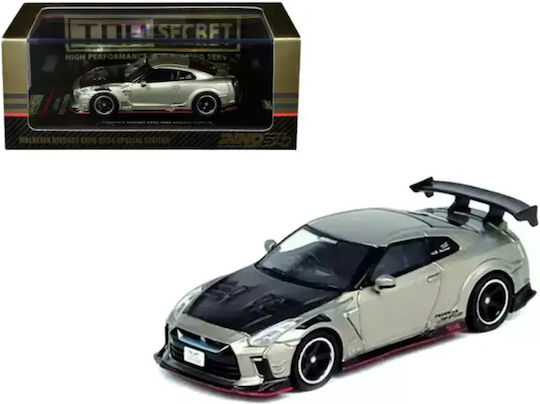 Machetă Mașină Nissan Skyline GT-R R35 Top Secret Gri Scara 1:64 Inno64