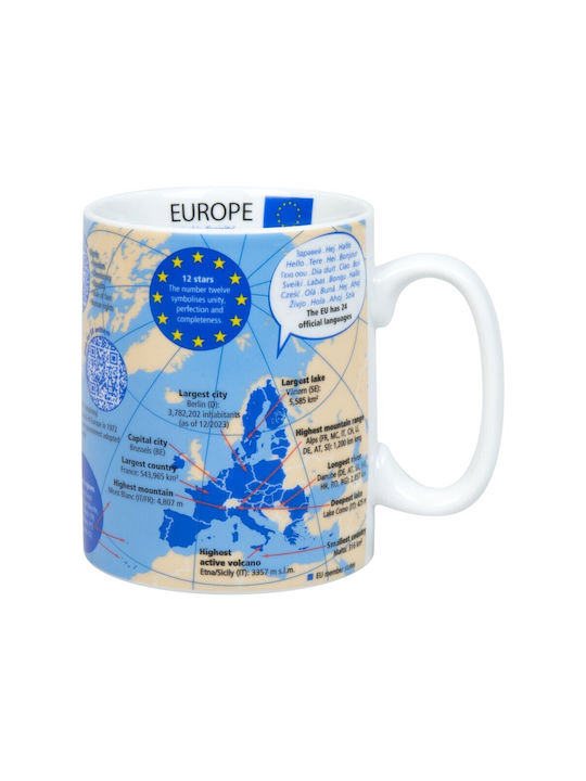 Konitz Porcelain Mug Blue 460ml