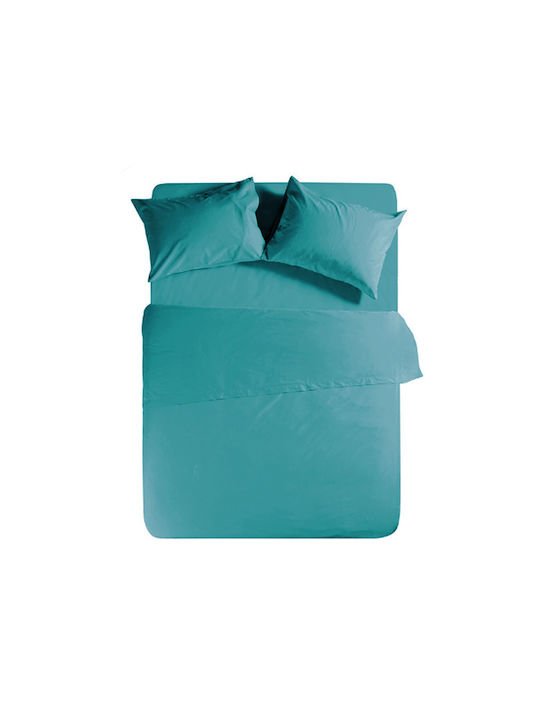 Nef-Nef Homeware Чаршаф Двойна с Ластик 140x200+30см. Basic Прашен бензин