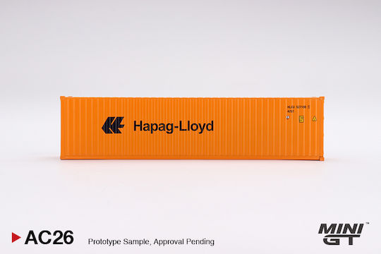Container Hapag-lloyd Portocaliu 1:64 Mini Gt Mgtac26
