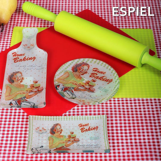 Espiel Home Baking Πιάτο Ρηχό Γυάλινο Πολύχρωμο με Διάμετρο 15cm 6τμχ Espiel Home Baking Πιάτο Ρηχό Γυάλινο Πολύχρωμο με Διάμετρο 15cm 6τμχ