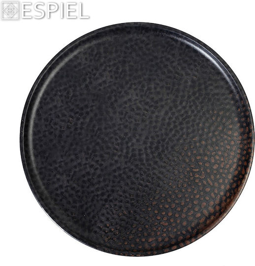 Espiel Sunset Plate Shallow made of Melamine Brown with Diameter 15cm
