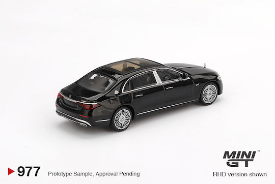Модел Автомобил Mercedes-Maybach S680 Черен 2022 1:64 Mini GT MGT00977-L
