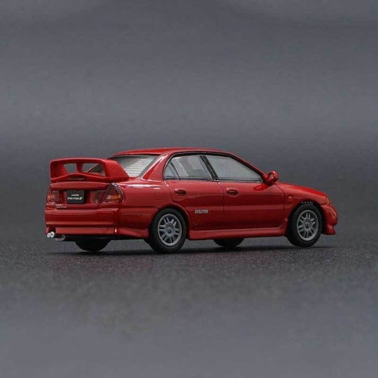 Machetă Mașină Mitsubishi Lancer Evolution IV Roșu RHD 1:64 BM Creations