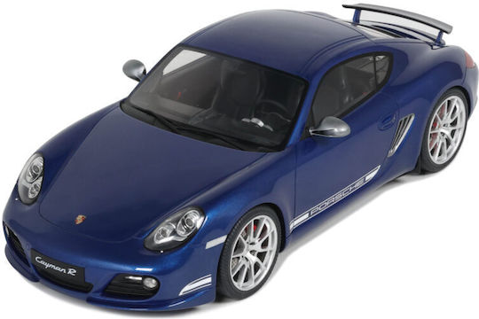 Macheta Auto Porsche Cayman R Blue 2012 1:18 Gt Spirit Gt901