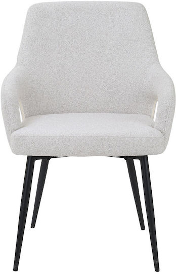 Ponte Stühle Speisesaal Ecru 2Stück 59x63x85cm