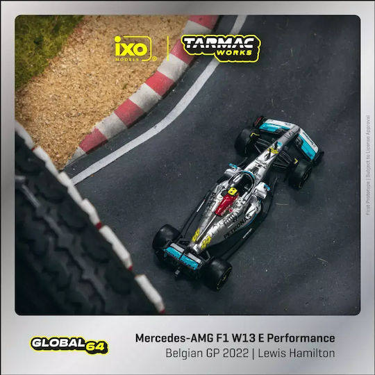 Моделна Фигура Автомобил Mercedes Amg W13 E Perf Petronas Tarmac 1:64 Tarmac Works