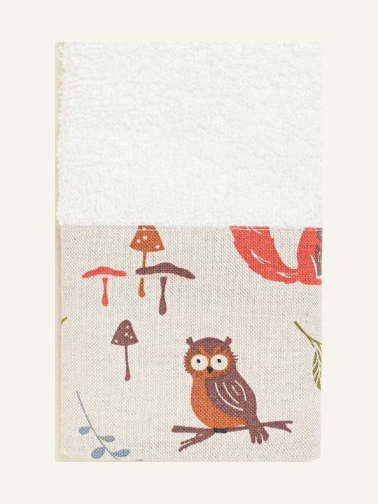 Beauty Home Πετσέτα Χεριών 30x50εκ. Forest Wood Animals