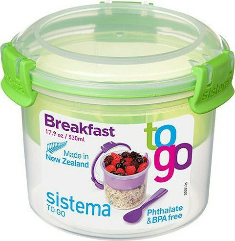 Sistema Breakfast to Go Διάφανο 530ml