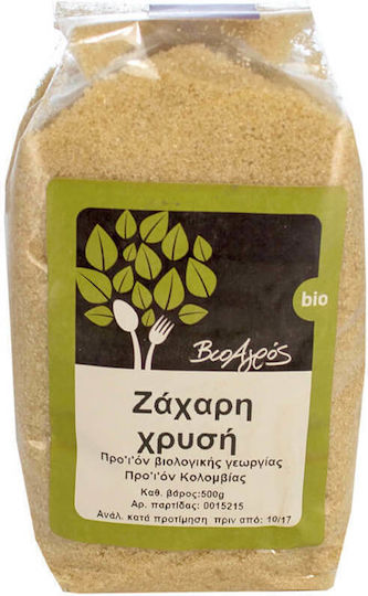 Βιο Αγρός Καστανή Ζάχαρη Χρυσή 500gr