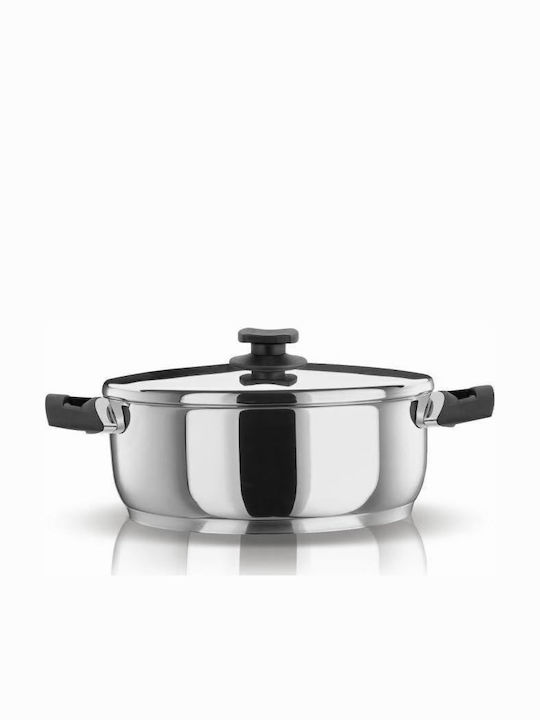 Pyramis Classic Βαθιά Ανοξείδωτη Κατσαρόλα 10.4lt / 30cm