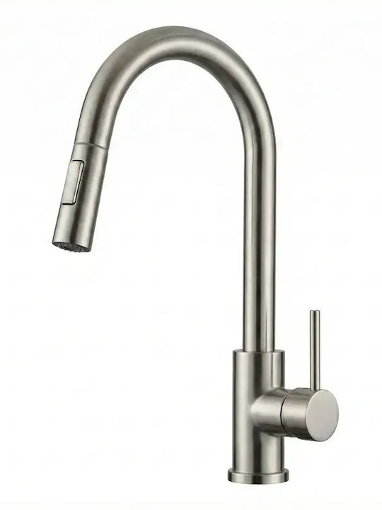 Tema Kitchen Faucet Counter Silver Mat