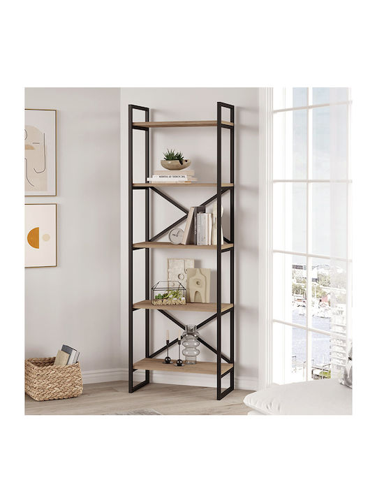 Bibliotecă Dusan Sepet Stejar 58x30x175 cm