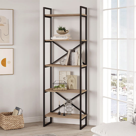 Bibliothek Dusan Sepet Eiche 58x30x175cm