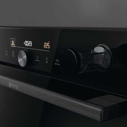 Gorenje Φούρνος άνω Πάγκου 77lt Π59.5εκ. Μαύρος