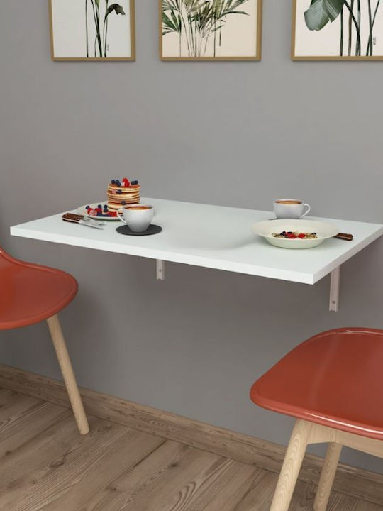 Desk Ravan Wooden White 72x45x29cm