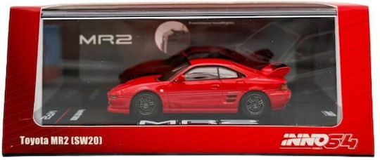 Моделна Фигура Автомобил Toyota Mr2 Sw20 Червен 1:64 Inno64