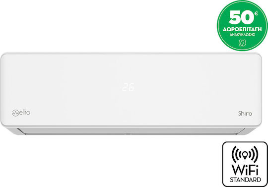 Wellio Shiro Inverter Air Conditioner 12000 BTU A++/A+ with WiFi