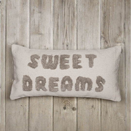 Nima Μαξιλαροθήκη Sweet Εκρού 30x60εκ. Nima Μαξιλαροθήκη Sweet Εκρού 30x60εκ.