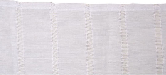 Viopros Curtain with Pencil Pleat White 280x290cm Viopros Curtain with Pencil Pleat White 280x290cm