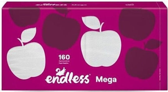 Endless Mega Napkins 1 Pack White 305gr