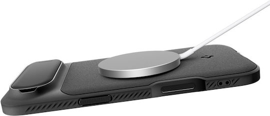 Spigen Optik Umschlag Rückseite Kunststoff / Silikon Schwarz (iPhone Air)