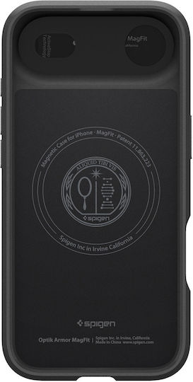 Spigen Optik Umschlag Rückseite Kunststoff / Silikon Schwarz (iPhone Air)