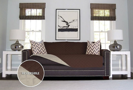 Factory Couch Coat Elastic Cover for Three Seater Sofa Multicolour 230εκ. 1pcs