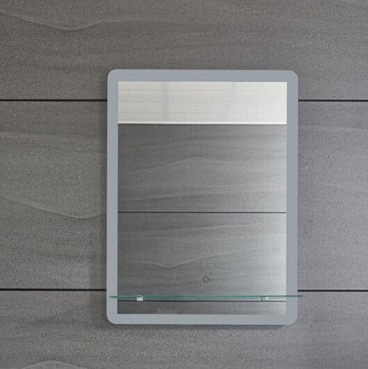 Gloria Nino Oglindă de Baie Dreptunghiulară Lumini LED Atingere 50x70cm