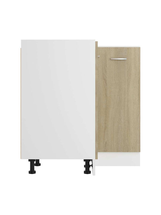 Ъглов Шкаф Подов Sonoma Oak 75.5x75.5x80.5бр