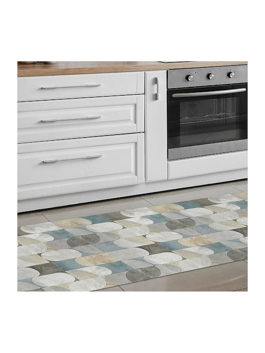 Ango Χαλάκι Κουζίνας Διάδρομος Grey-blue #6b7a8f 50x120εκ.