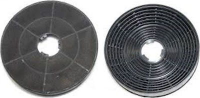 Davoline D230 Replacement Activated Carbon Filters Vent Hood Compatible with Elica 15.5cm 2pcs