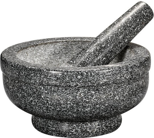 Cilio Gigant Granite Mortar Gray 22x22cm