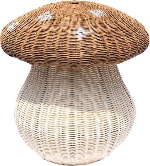 Polihome Mushroom Кошница за съхранение Ратан 42см 1бр
