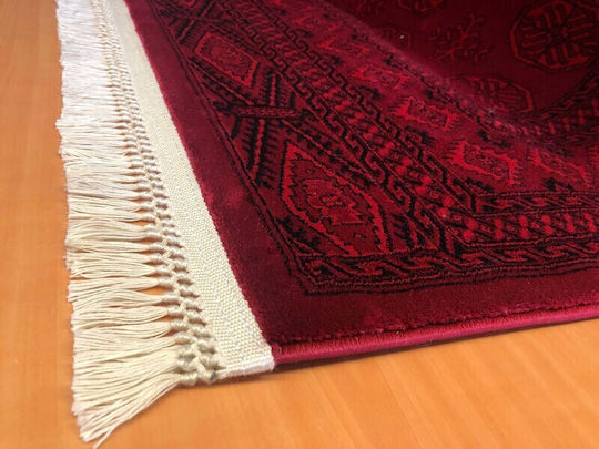 Koulis Carpets Afghan 7457a Modern Bedroom Rugs Set Red 0010-00059-000 3pcs