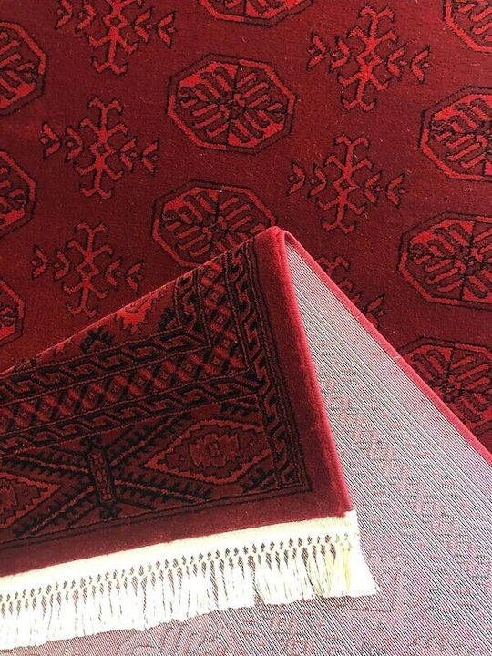 Koulis Carpets Afghan 7457a Modern Bedroom Rugs Set Red 0010-00059-000 3pcs