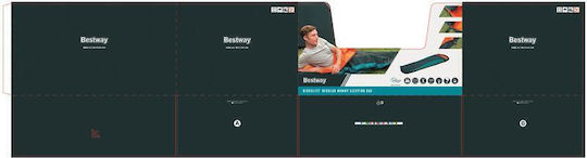 Bestway Sleeping Bag Μονό Μπλε