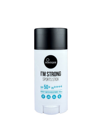 Suntique I'M STRONG Waterproof Sunscreen Stick For Face & Body SPF50+ 15gr