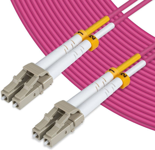 Microconnect Fiber Optic Cable LC/UPC-LC/UPC 40m Purple 1pcs