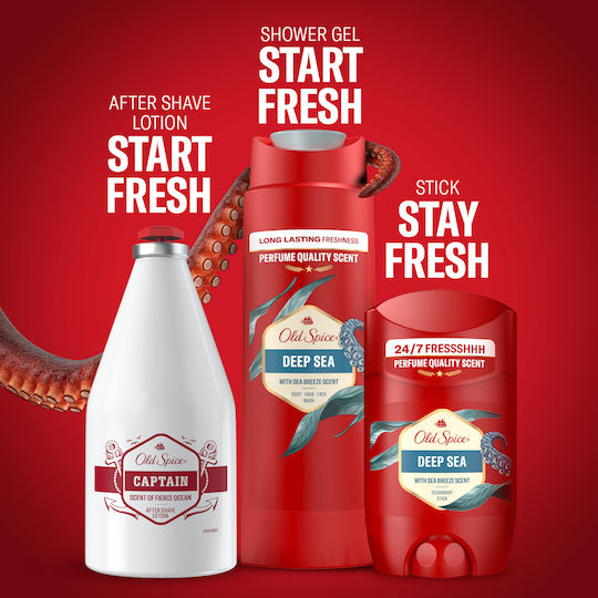 Old Spice Capten & Deep Travel Set για Καθαρισμό Σώματος