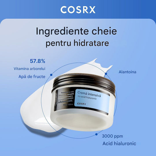 Cosrx Intensive Ενυδατική Κρέμα Προσώπου με Υαλουρονικό Οξύ 100ml