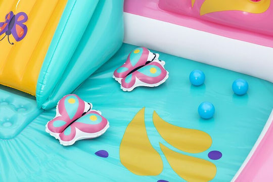 Bestway Butterfly Детски Round Басейн Надуваем 180x117бр
