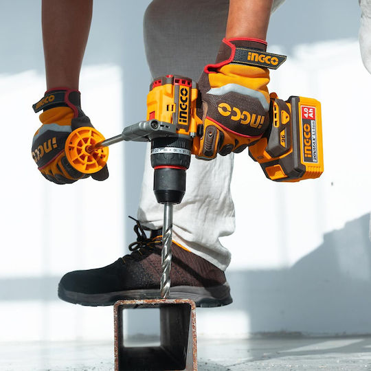 Ingco CIDLI209686E Brushless Cordless Impact Drill Driver 20V