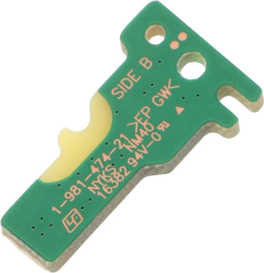 Πλακέτα Διακόπτη On Off & Reset Power On Off & Reset Button Switch Board 1-981-474-21 Vsw-001 Vsw-002 Cuh-7215b Κονσόλες Sony Playstation 4 Slim Pro Cuh-7016 Cuh-7116 Cuh-7216 Κωδ.1-game238